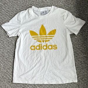 WORN ONCE Adidas White Tee
